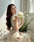 Summer Floral Embroidered Tops and Skirts Sets